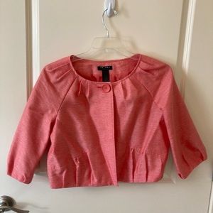 Access (Liz Claiborne Co.) Coral Crop Jacket